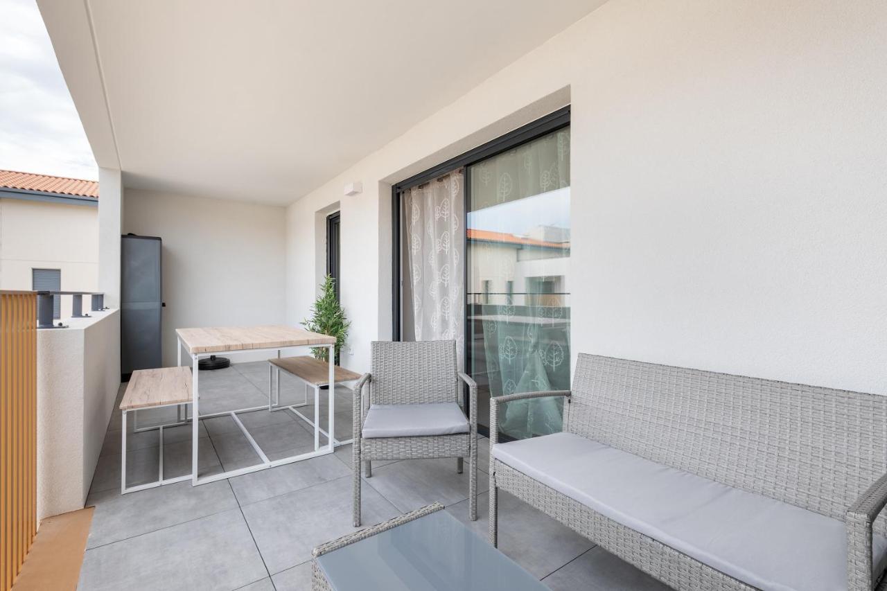 Le Corinthe - Appt Classe 3 Etoiles Et Climatise Marseillan  Exterior foto